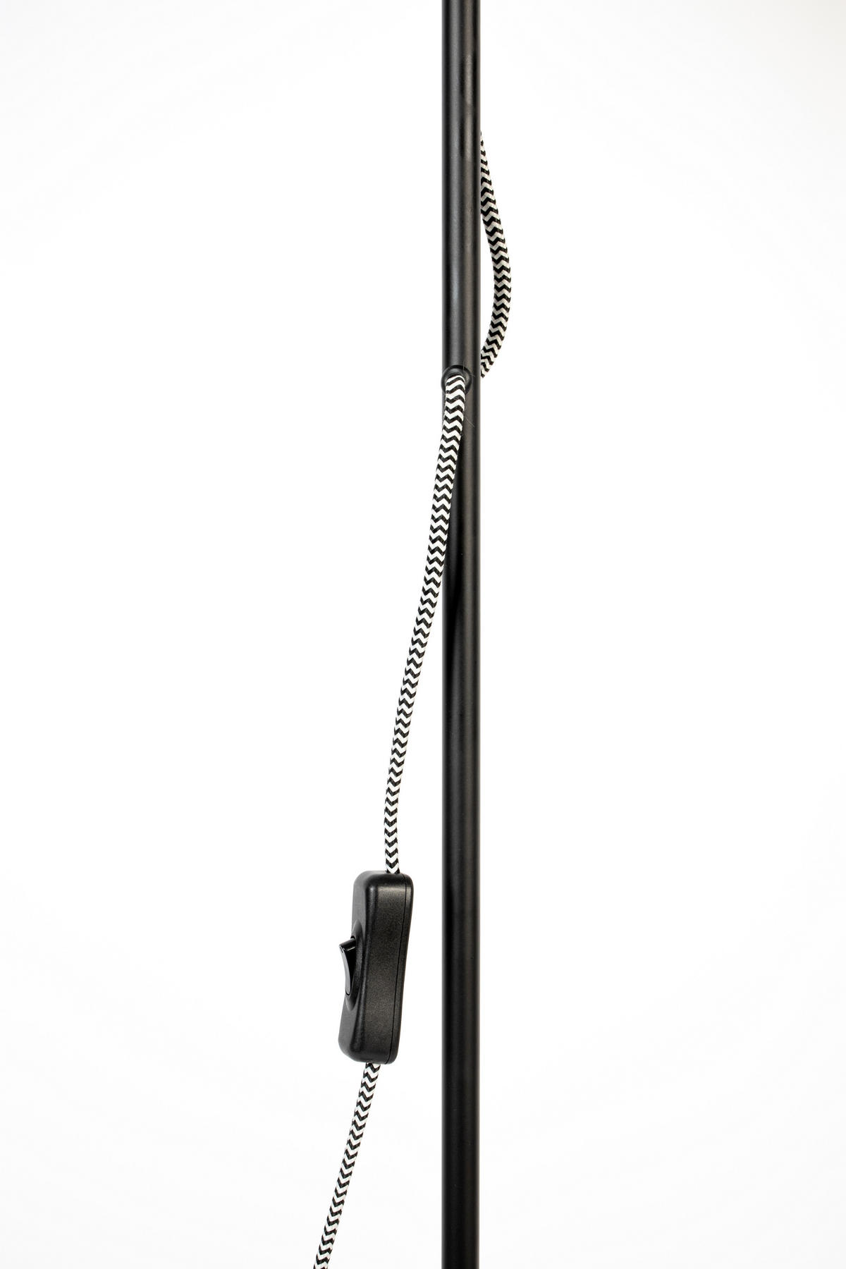STEHLAMPE Landon - Schwarz - 24/24/135 cm - Schwarz, Metall (24/24/135cm)