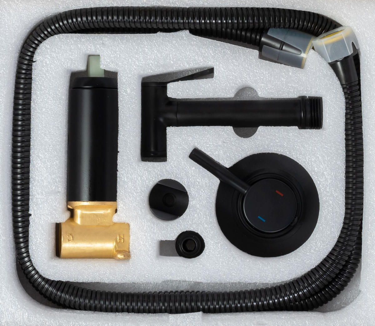 BIDETARMATUR Rea Lungo Loop Black - Schwarz, Metall (7/19/9cm) - REA