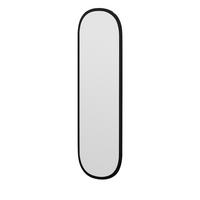 DESIGN-SPIEGEL - Schwarz - Schwarz, Holz (37/117/2.2cm) - Drawer