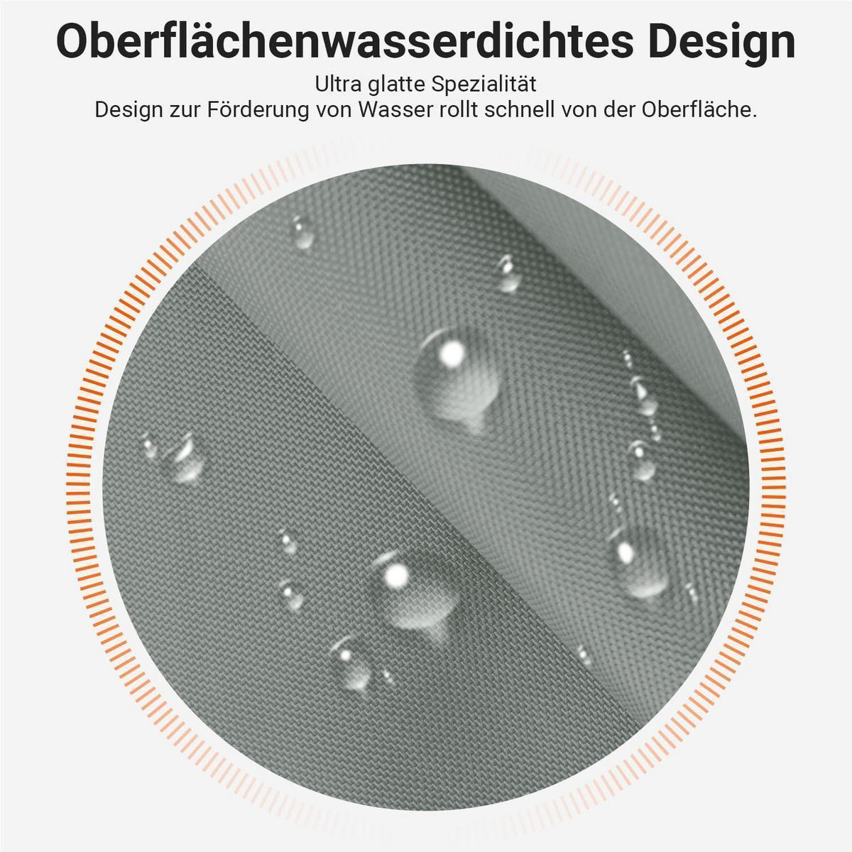 DUSCHVORHANG Grau 300 x 180 cm Wasserabweisend Beschwerter Saum Waschbar Polyester - Grau, Textil (300/180cm)
