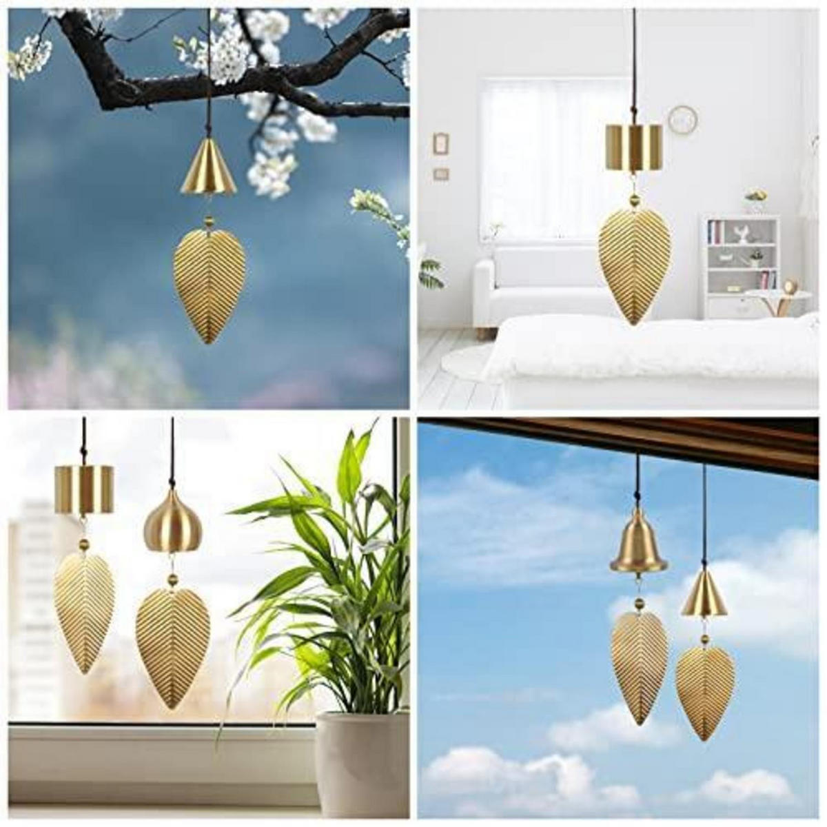WINDSPIEL Kupfer 35 cm - Bronzefarben, Metall (35/5.5/4.5cm)