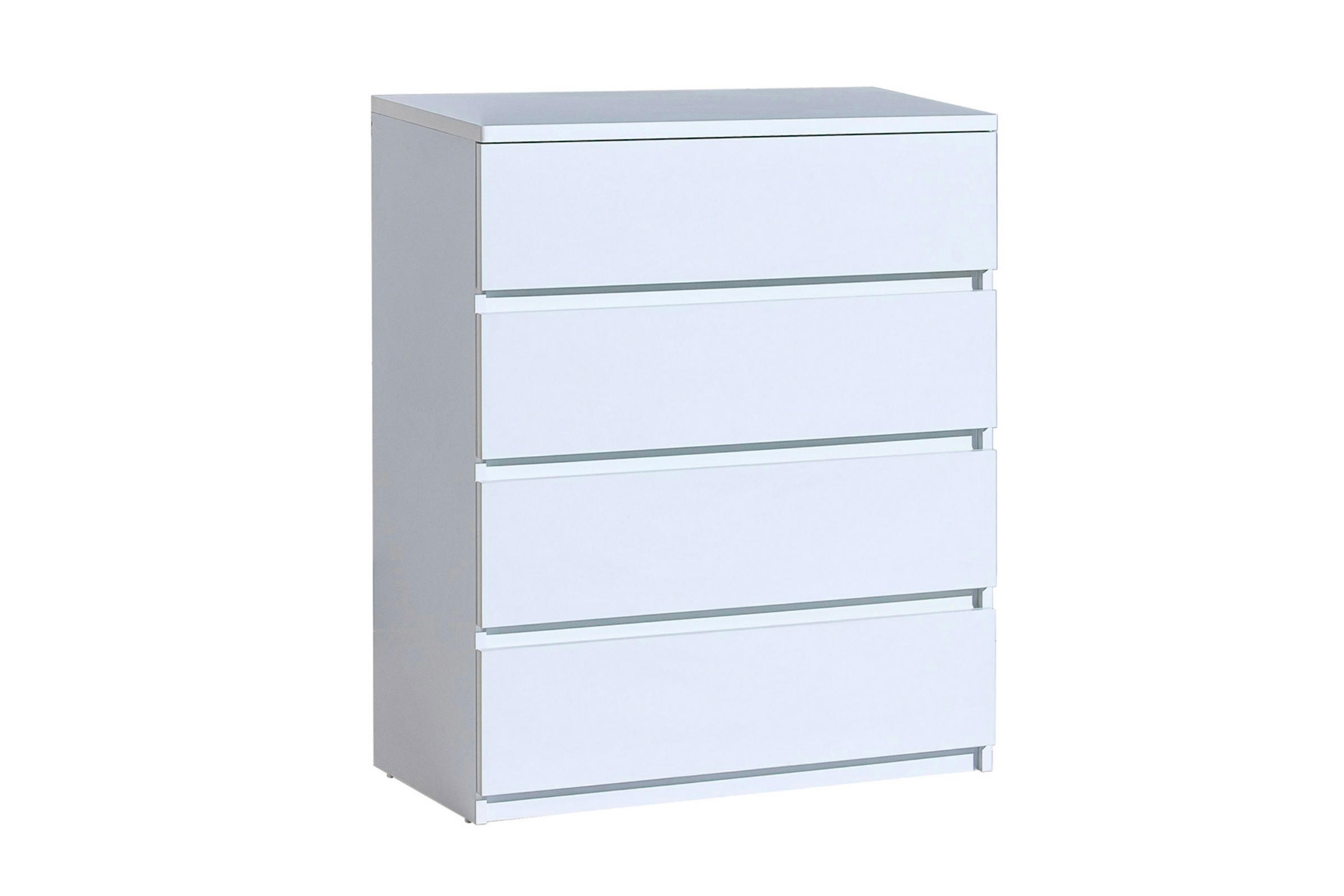 KINDERKOMMODE ARCO 05 80cm in Weiß Arctic Matt - Weiß, Holzwerkstoff (80/94/40cm) - Deine Möbel 24