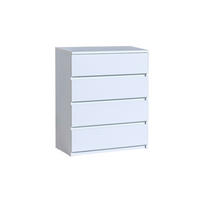 KINDERKOMMODE ARCO 05 80cm in Weiß Arctic Matt - Weiß, Holzwerkstoff (80/94/40cm) - Deine Möbel 24
