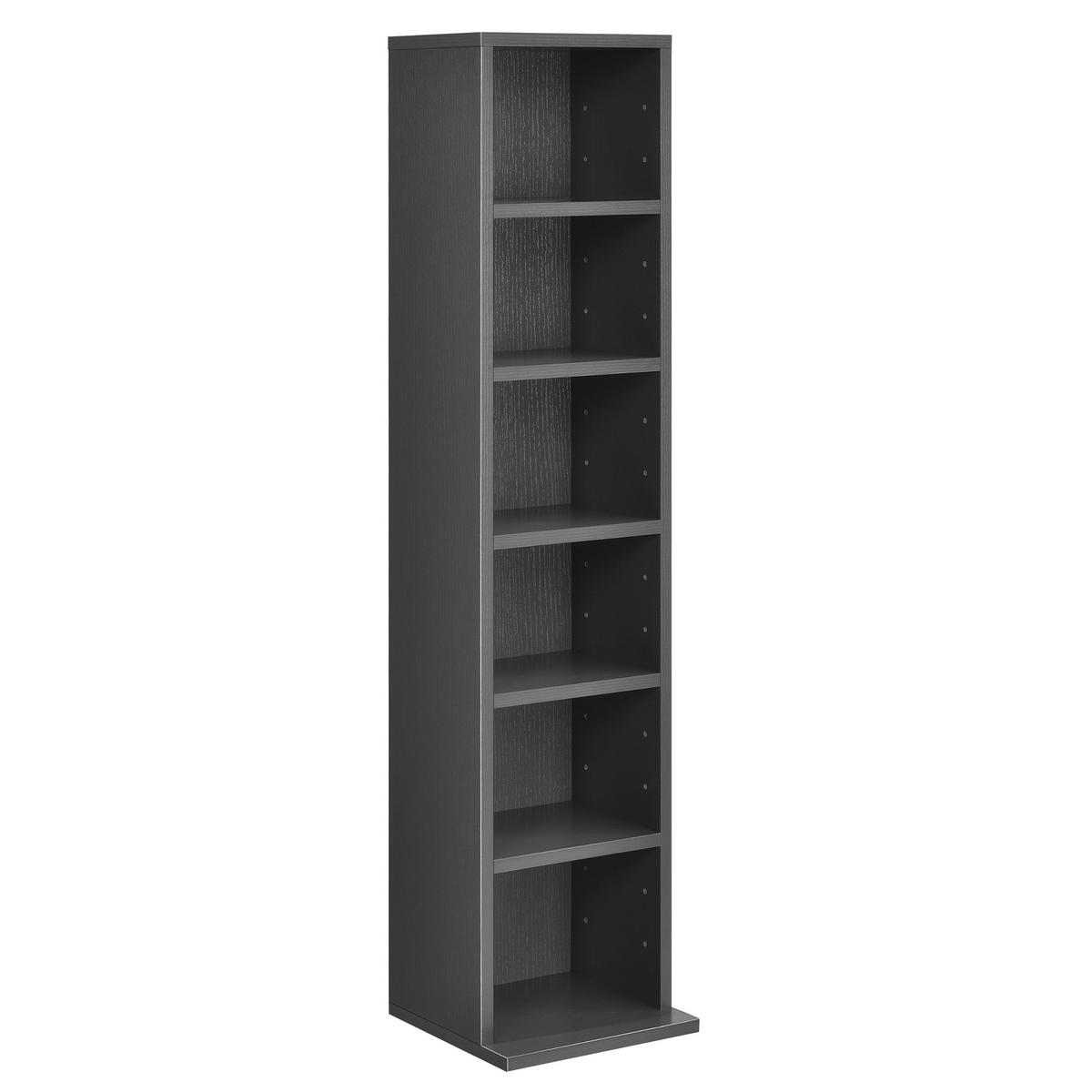 CD-REGAL Tynset - Dunkelgrau, Holzwerkstoff (20/90/20cm) - [en.casa]