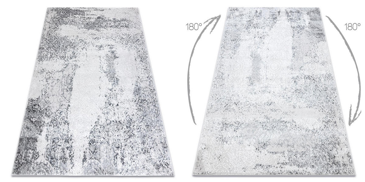 TEPPICH Mefe 120/170 cm - Grau, Textil (120/170cm) - rugsX
