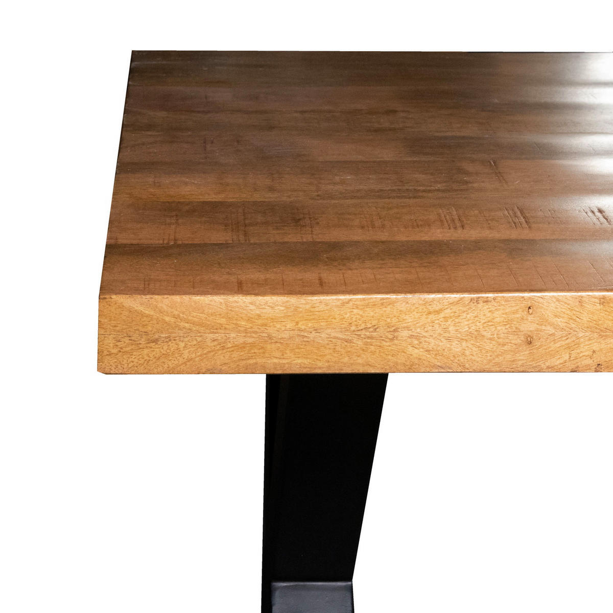 ESSTISCH aus Mangoholz 240cm, natürlich - Braun, Holz (240/100/76cm) - Giga Meubel