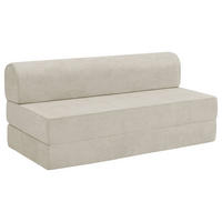 FALTSOFA Katusha Flachgewebe beige - Beige, Kunststoff (80/71/160cm) - 58aufmkessel