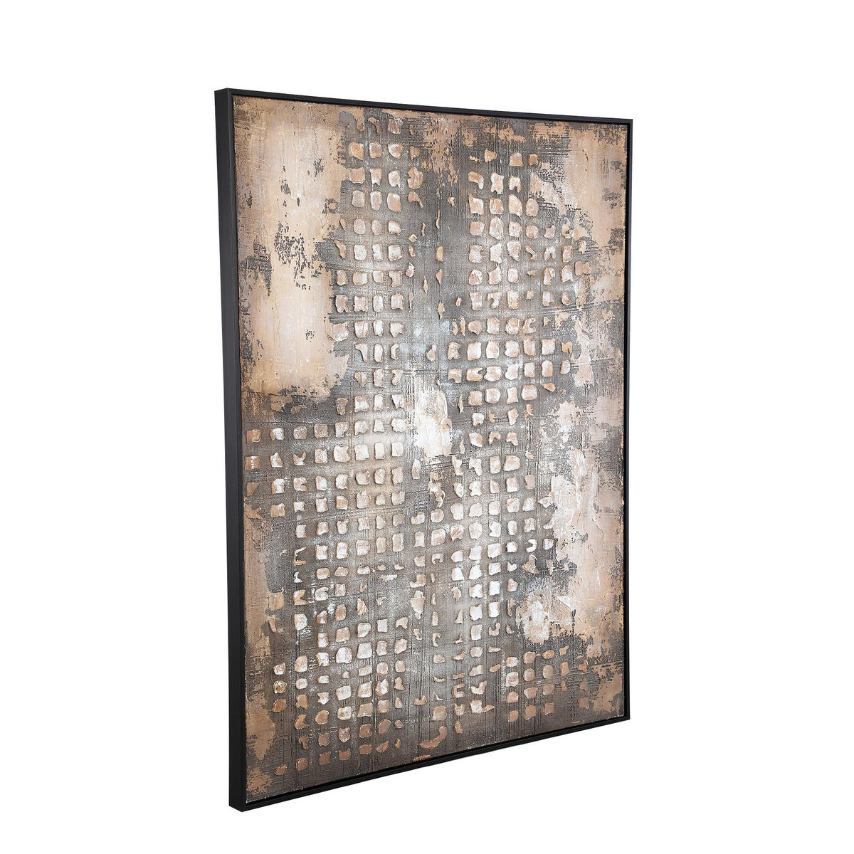 WANDPANEEL Pathe Braun 92.5/4.5/122.5cm - Braun, Kunststoff (4.5/122.5/92.5cm) - PTMD Collection