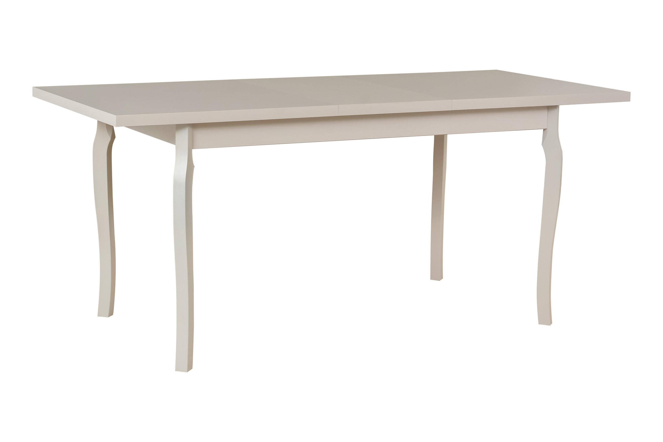 ESSTISCH Alba 5, 140-180/80 cm - Kaschmir/Cappuccino, Holz (80/140/78cm) - Leaf Design