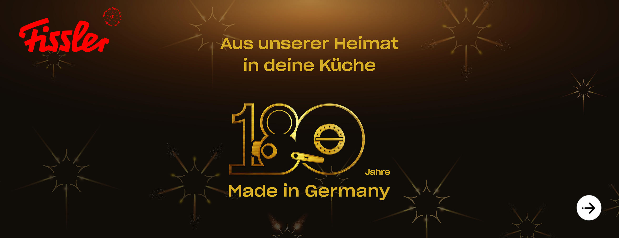 FISSLER 180 Jahr Made in Germany