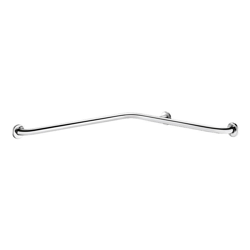 HANDLAUF 2-Wand Ø32 750x750 mm Edelstahl hochglanzpoliert - Chromfarben, Metall (75/8/75cm) - Delabie