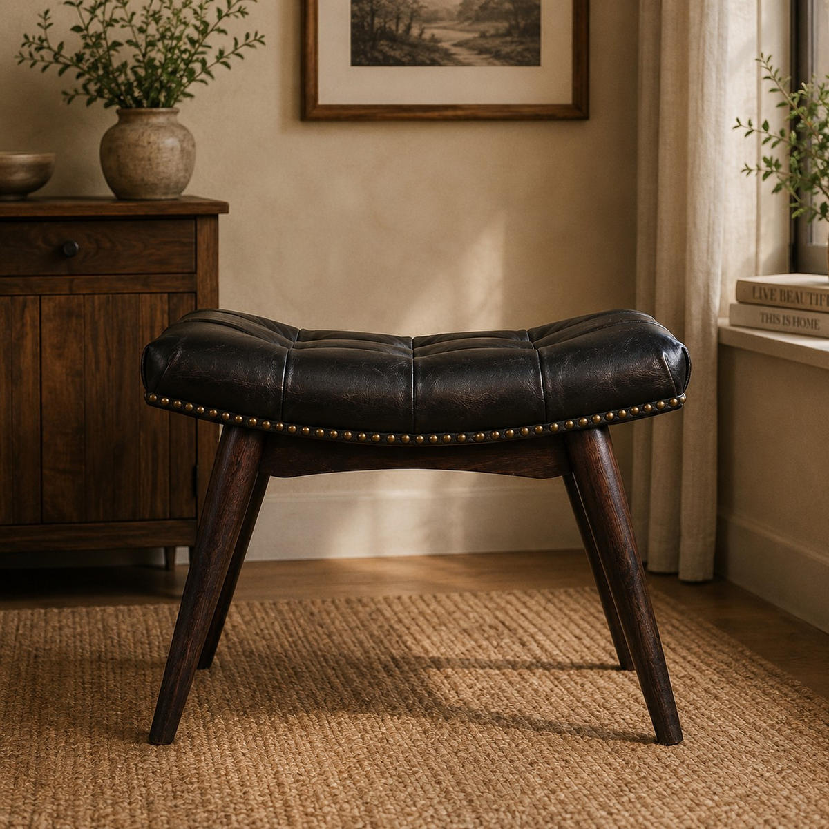 KLOP v zaključku California Walnut - hnedá, drevo (40/52/63cm) - Artisan Furniture
