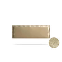 KOPFTEIL gepolstert MODENA Kunstleder 100x55x8 cm - Gold - Moonia - Goldfarben, Holz (100/8/55cm)