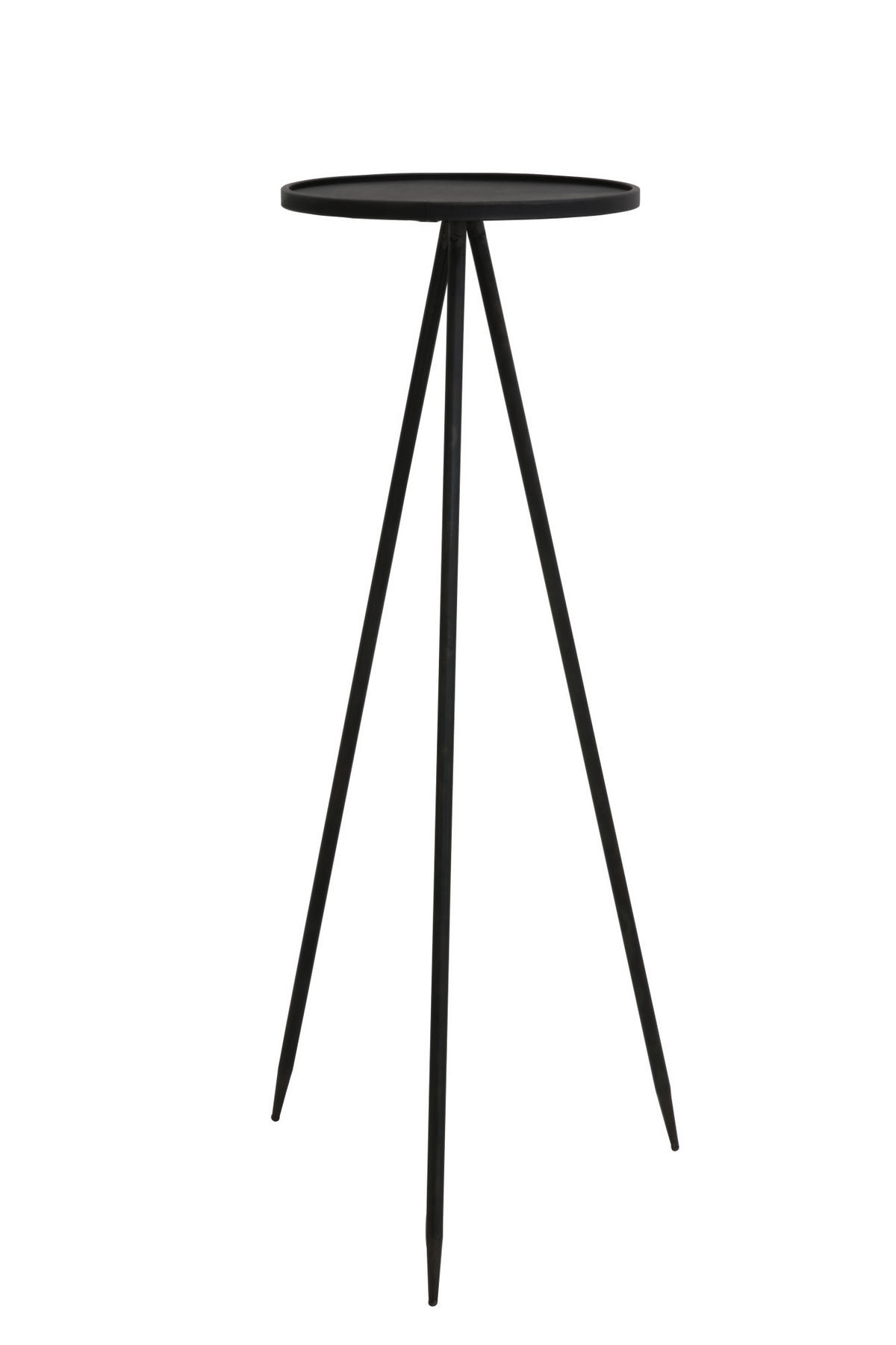 SÄULE Envira Grau Ø39,5/119,5 cm - Grau, Metall (39.5/39.5/119.5cm) - Light & Living