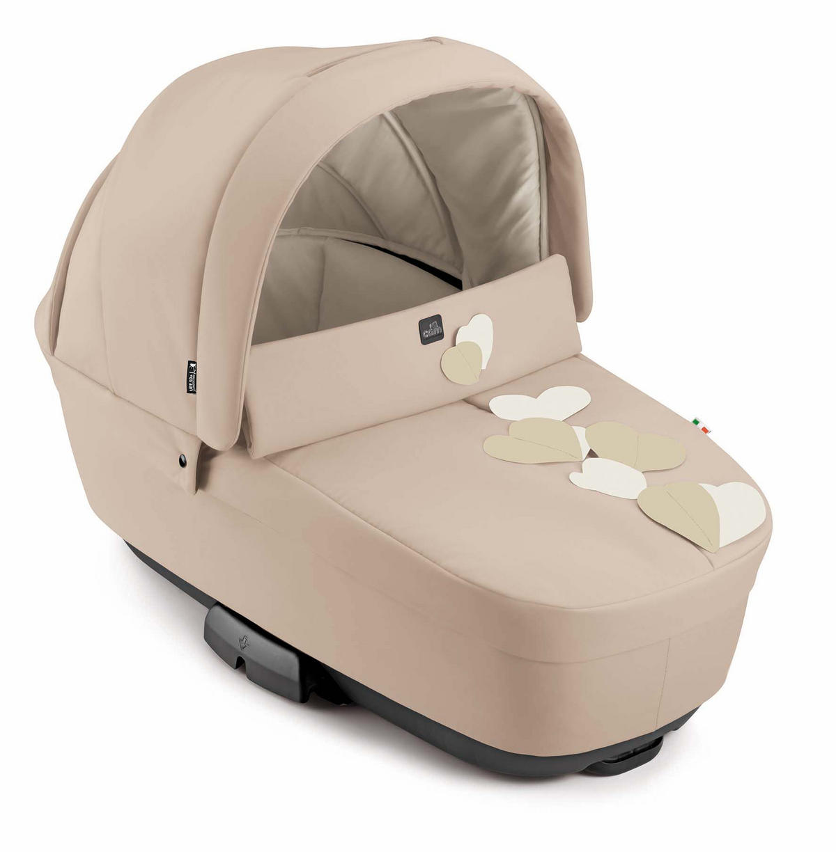 KOMBI-KINDERWAGEN Techno Babila 2in1, klappbar - Beige, Kunststoff (53/93/111cm) - Cam il Mondo del Bambino S.p.A.