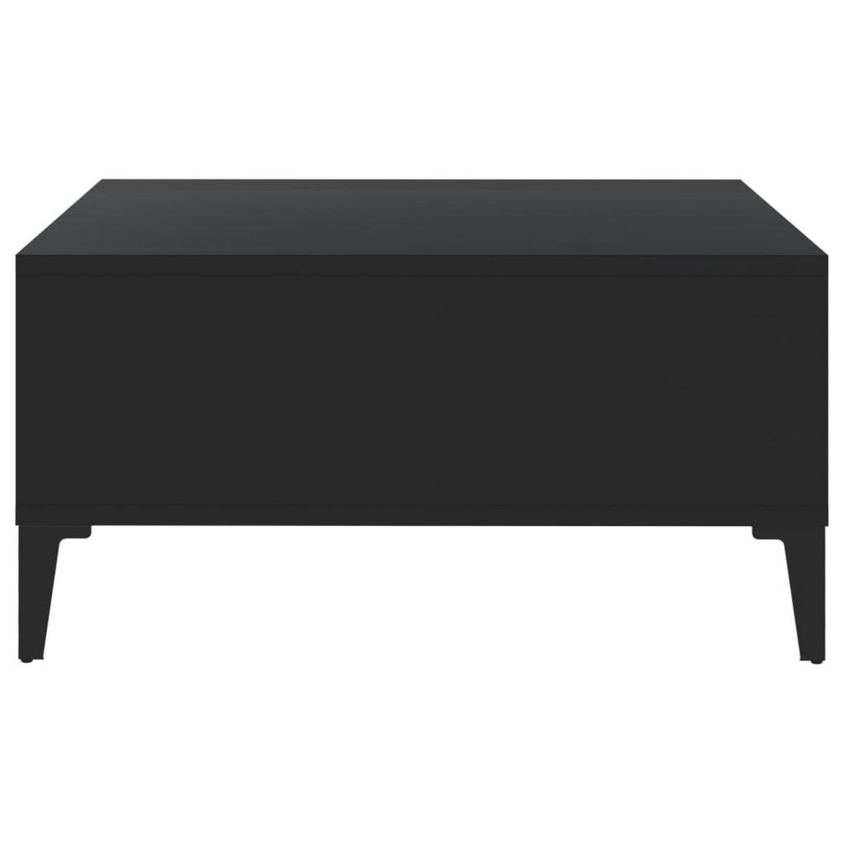 COUCHTISCH Schwarz 60x60x30 cm Holzwerkstoff - Schwarz, Holzwerkstoff (60/60/30cm) - furnicato