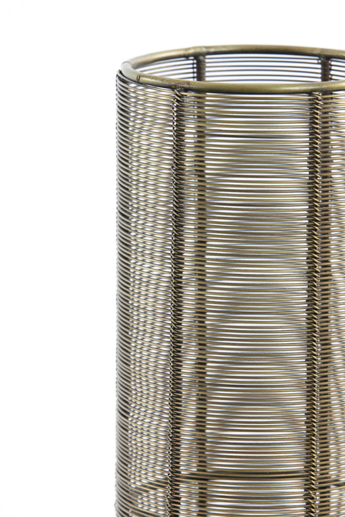 TISCHLAMPE Lezuza Bronze Ø13,5/49,5 cm - Bronzefarben, Metall (13.5/13.5/49.5cm) - Light & Living