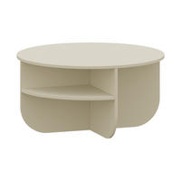 COUCHTISCH Reykhon 80/80/41 cm - Sandfarben, Holzwerkstoff (80/80/41cm) - [en.casa]