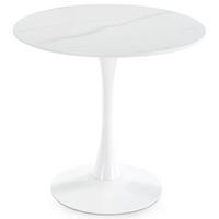 ESSTISCH LOIRE weiß - Weiß, Metall (80/80/73cm) - IDIMEX