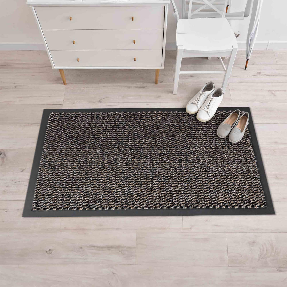 SAUBERLAUFMATTE SAPHIR - Braun, Textil (90/150cm) - Astra