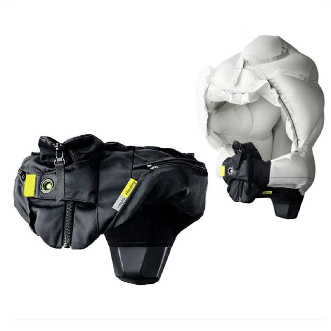 FAHRRADHELM Hövding Airbag Schwarz 52 - 59 Cm Sicherheitskragen Kopfschutz Nackenschutz - Schwarz, Textil (20/12cm) - Hövding