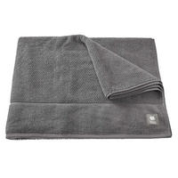 DUSCHTUCH SOLID - Anthrazit, Textil (100/150cm) - Musterring