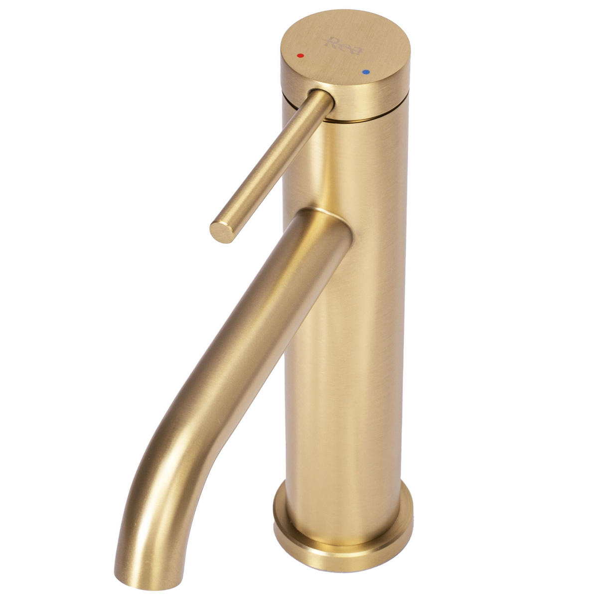 WASCHBECKENARMATUR CLIF GOLD BRUSH 16,5/4/20,5 cm - Goldfarben, Metall (4/20.5/16.5cm) - REA
