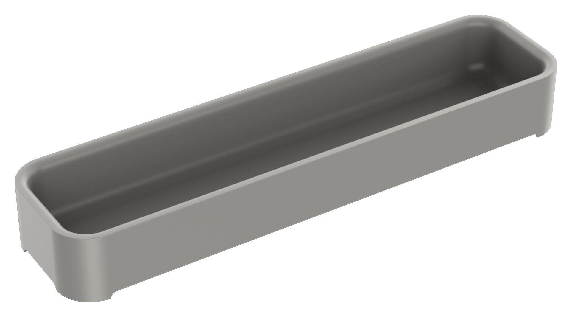 BESTECKEINSATZ Lis Grau - Grau, Kunststoff (9.6/4.8/38.1cm) - Mömax
