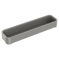 BESTECKEINSATZ Lis Grau - Grau, Kunststoff (9.6/4.8/38.1cm) - Mömax