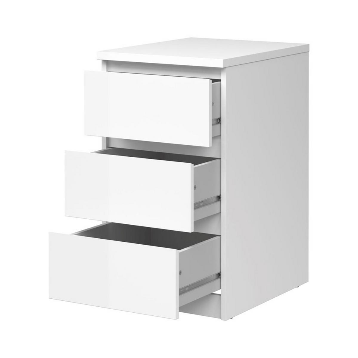 KOMMODE Weiß - Weiß, Holzwerkstoff (40/70/50cm) - ebuy24