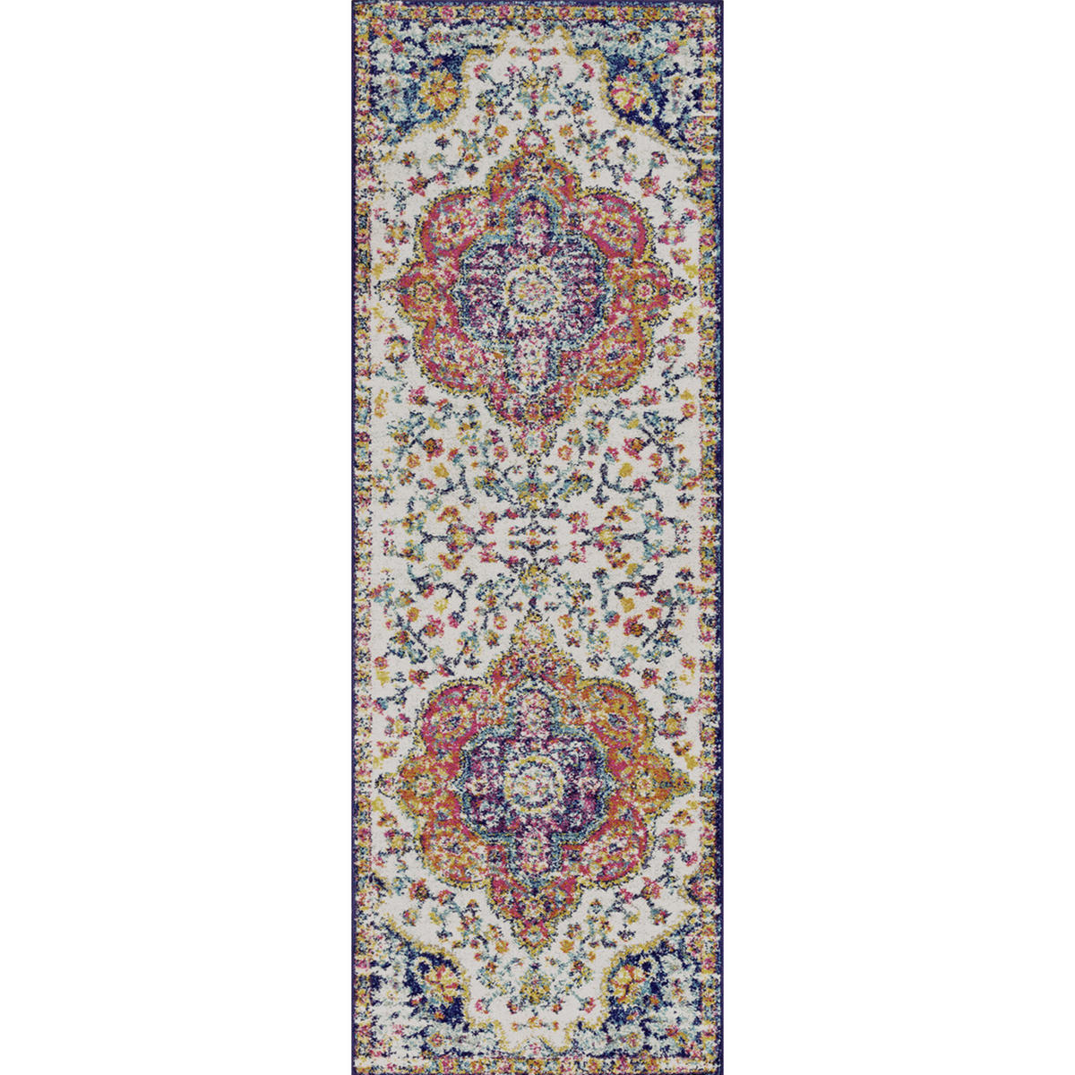 VINTAGE-TEPPICH 80/230 cm Mehrfarbig - Multicolor, Textil (80/230cm) - LIVABLISS
