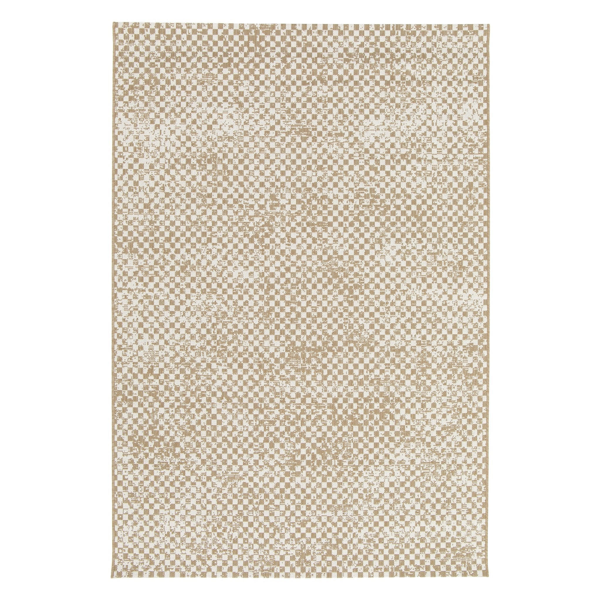 DESIGN Teppich für Innen und Außen beige - Beige, Textil (160/230cm) - AFK Living
