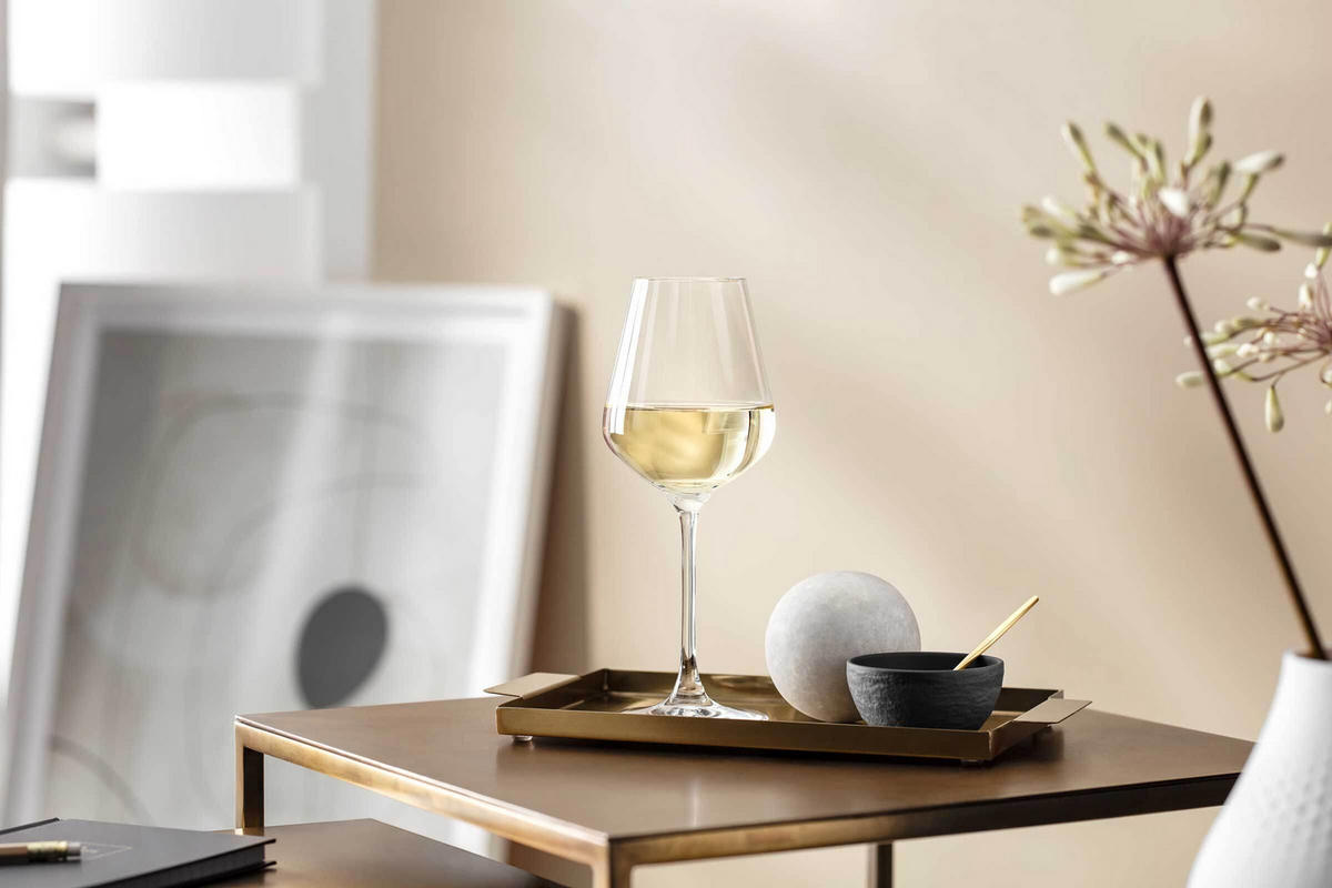 WEISSWEINGLÄSER La Divina transparent 380 ml 4er Set - Transparent, Glas (0.38L) - Villeroy & Boch