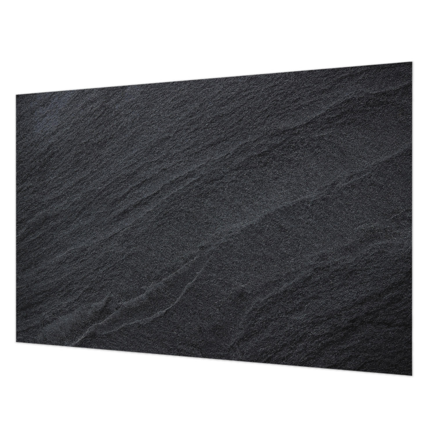 FOTOTAPETE 104x70 cm - Steine Eleganz - Schwarz, Textil (104/70cm) - Wallfluent