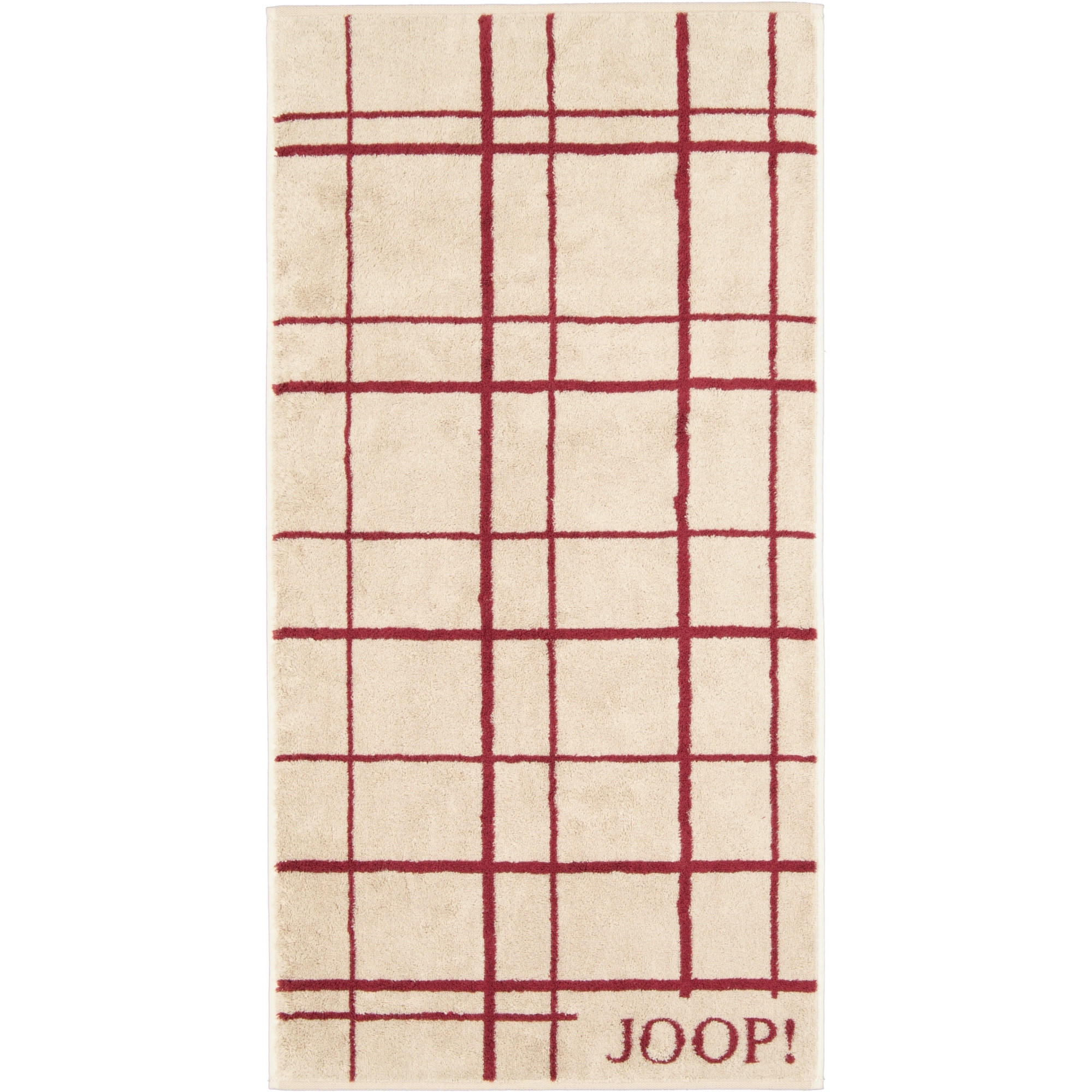 HANDTÜCHER SELECT LAYER 1696 ROUGE - 32 - Rot, Textil (30/30cm) - Joop!