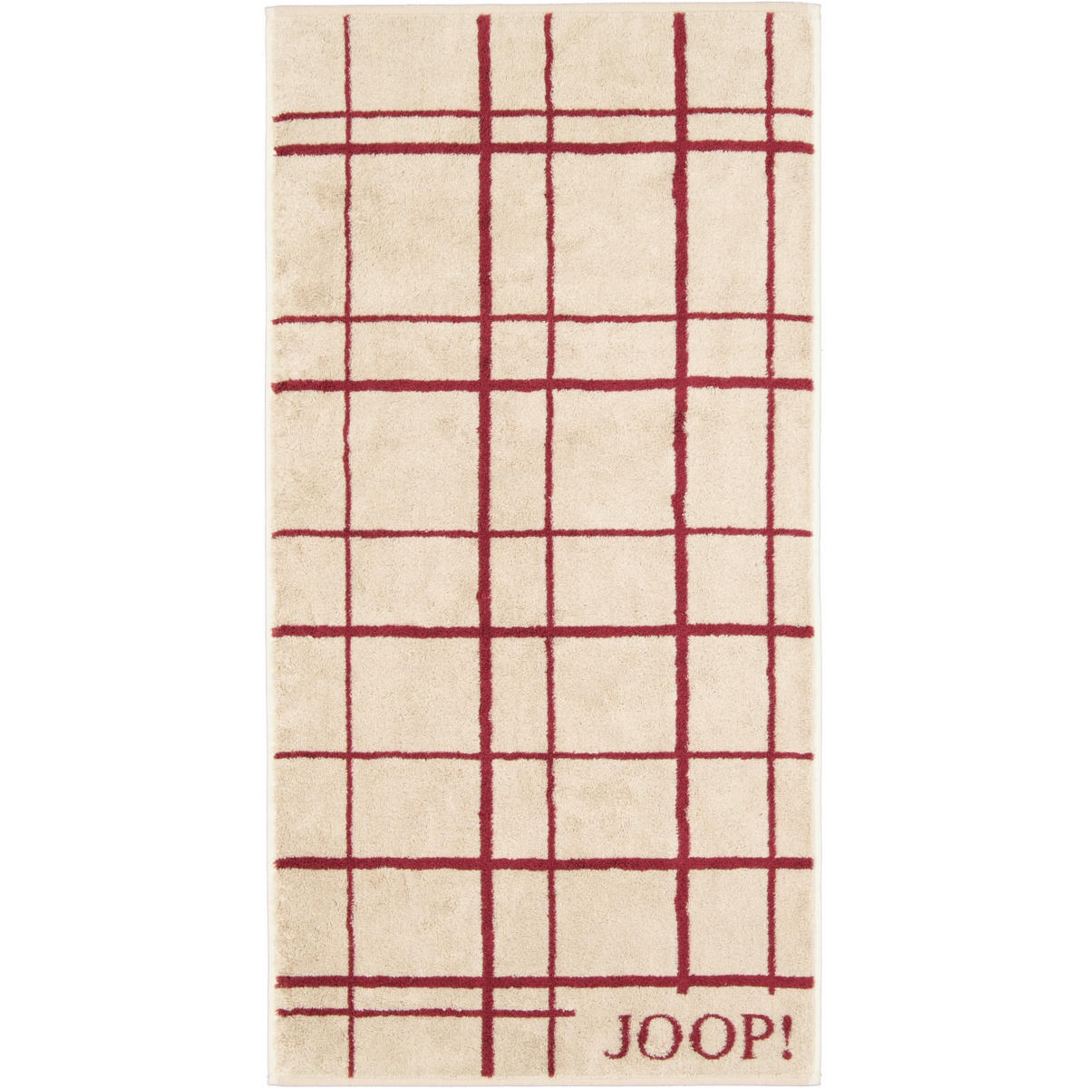 HANDTÜCHER SELECT LAYER 1696 ROUGE - 32 - Rot, Textil (30/30cm) - Joop!