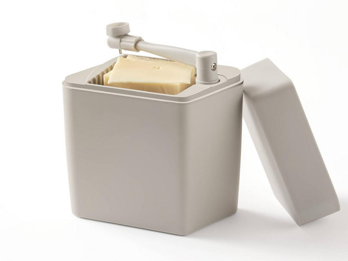 KÄSEHOBEL Classic humus (beige) - Beige, Kunststoff (10/16cm) - Rosti