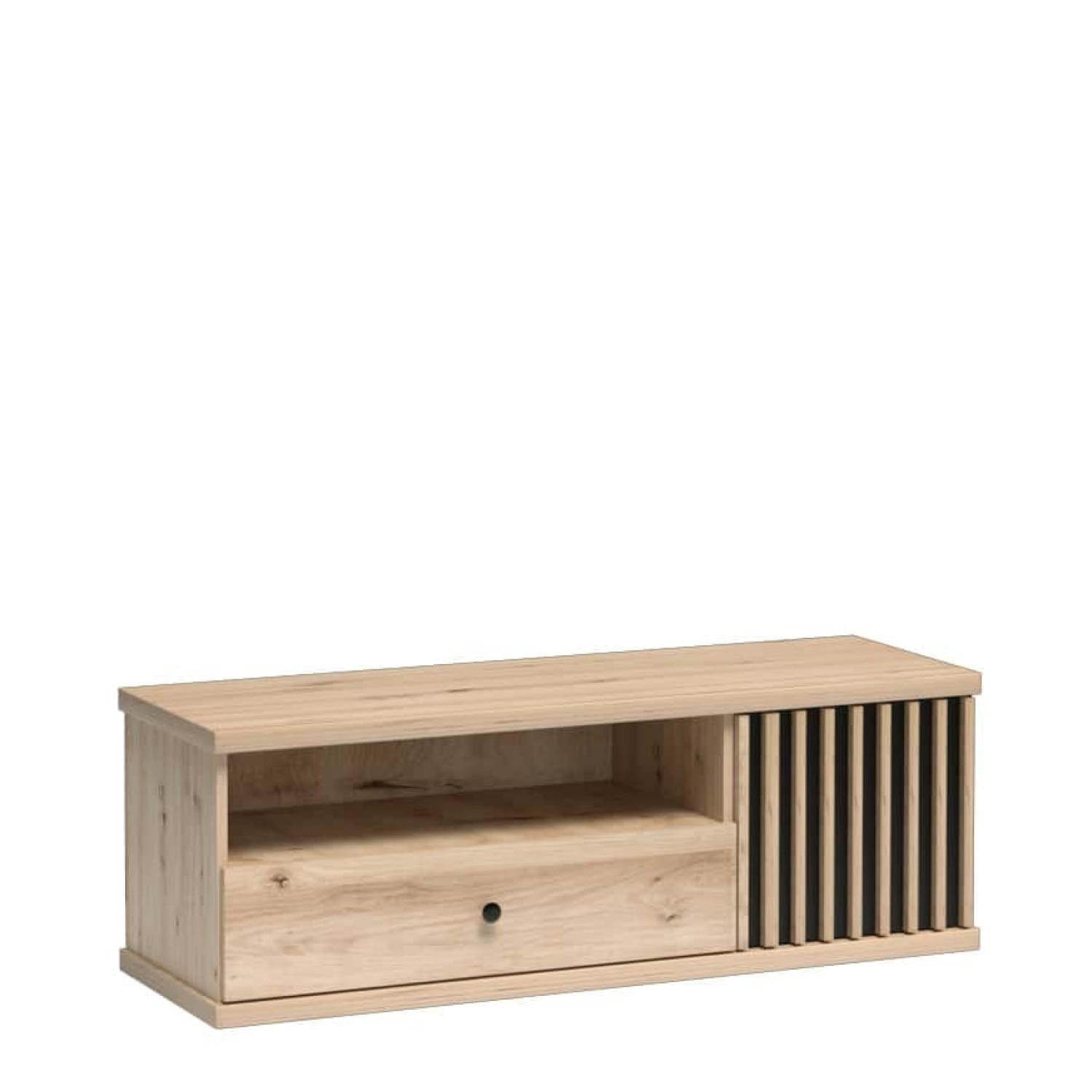 TV-LOWBOARD Cali C-7 124 x 43,4 x 40,6 cm Eiche Artisan - Eiche Artisan, Holzwerkstoff (124/43.4/40.6cm) - Koseto