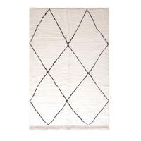 BERBERTEPPICH aus reiner Wolle 204x 304 cm - Weiß, Naturmaterialien (204/304cm) - AFK Living
