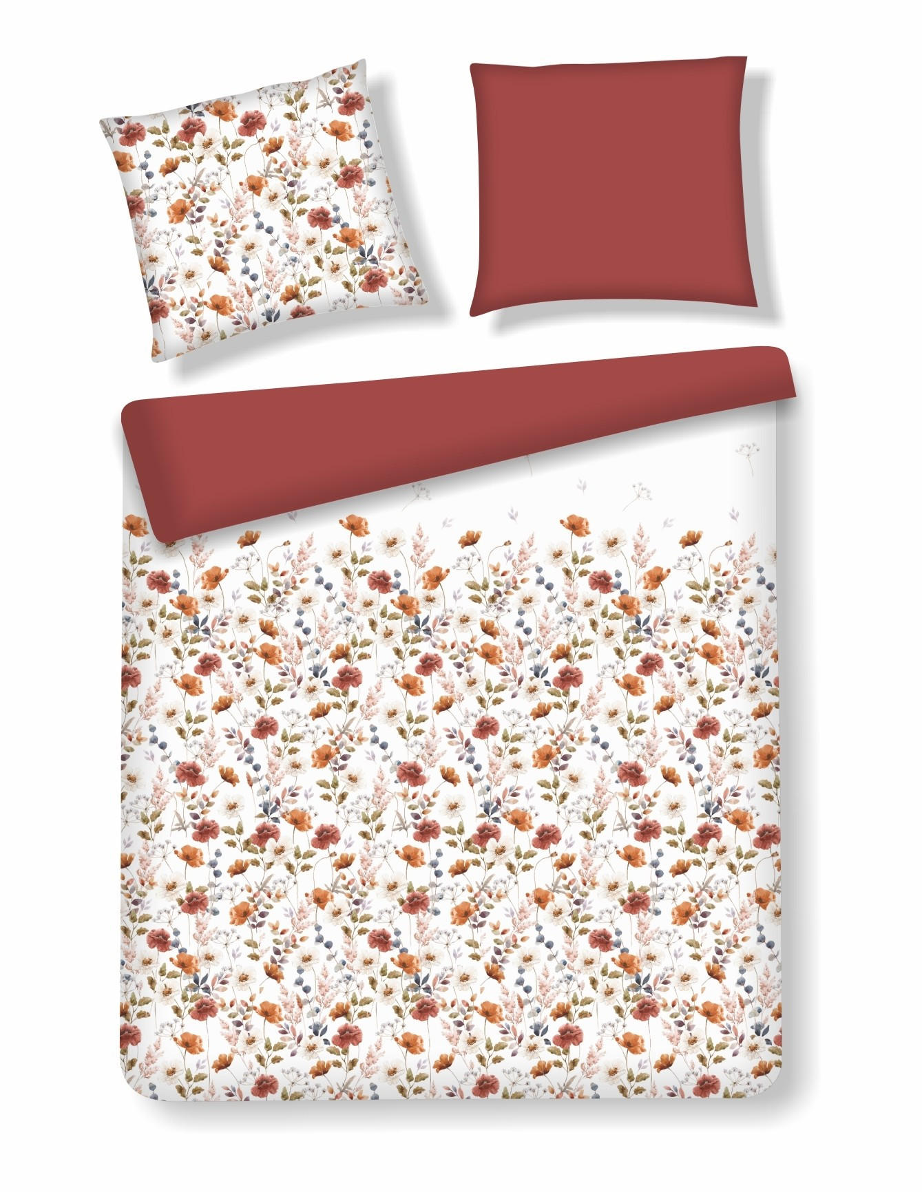 BETTWÄSCHE Lorea - Weiß, Textil (200/220cm) - home&you