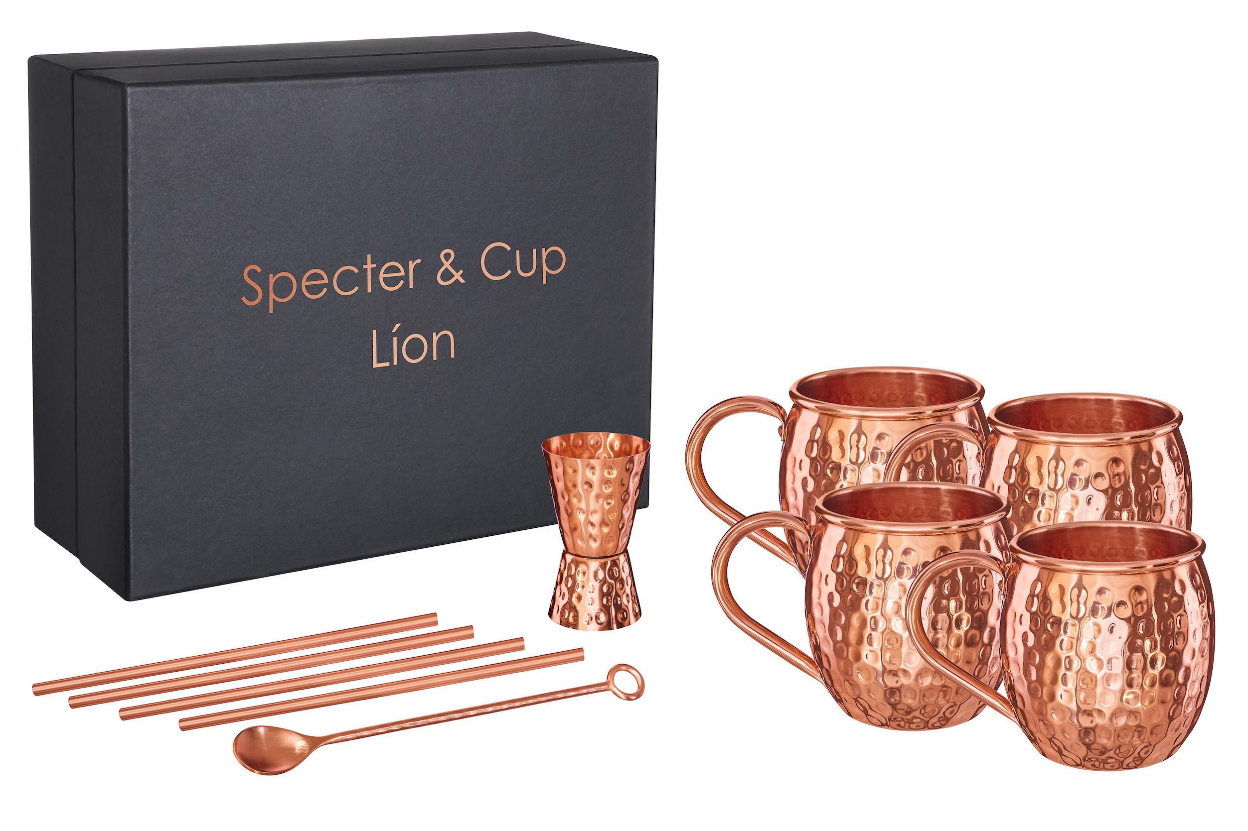Specter & Cup Kupferbecher, 10x9.5x9.5 cm