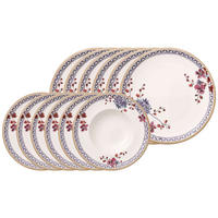 TAFELSERVICE Artesano Provençal Lavendel bunt 12 tlg. 6er Set - Multicolor, Keramik (26.9/2.6/26.9cm) - Villeroy & Boch