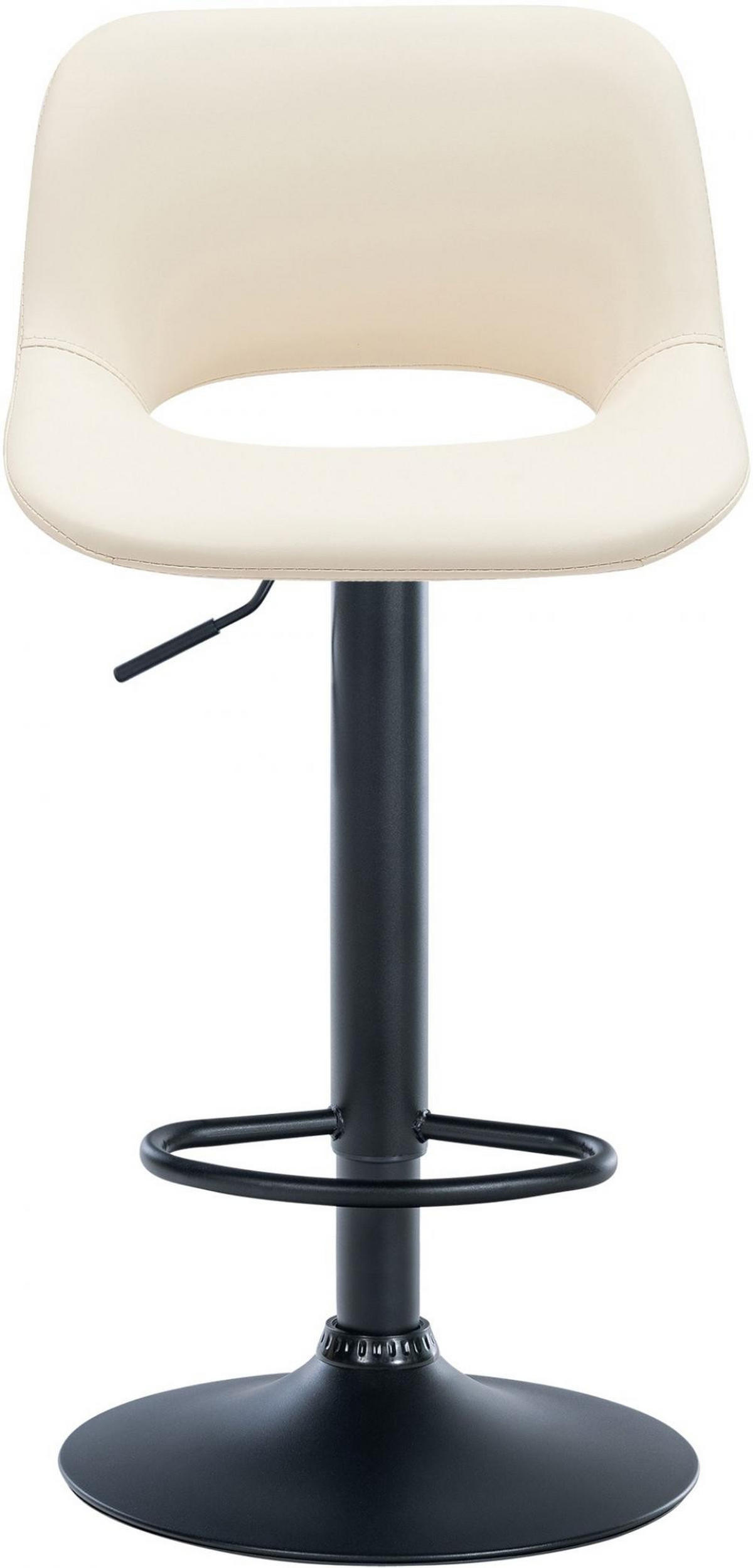 BARHOCKER Lederlook creme - Creme, Textil (42/86/46cm) - CLP
