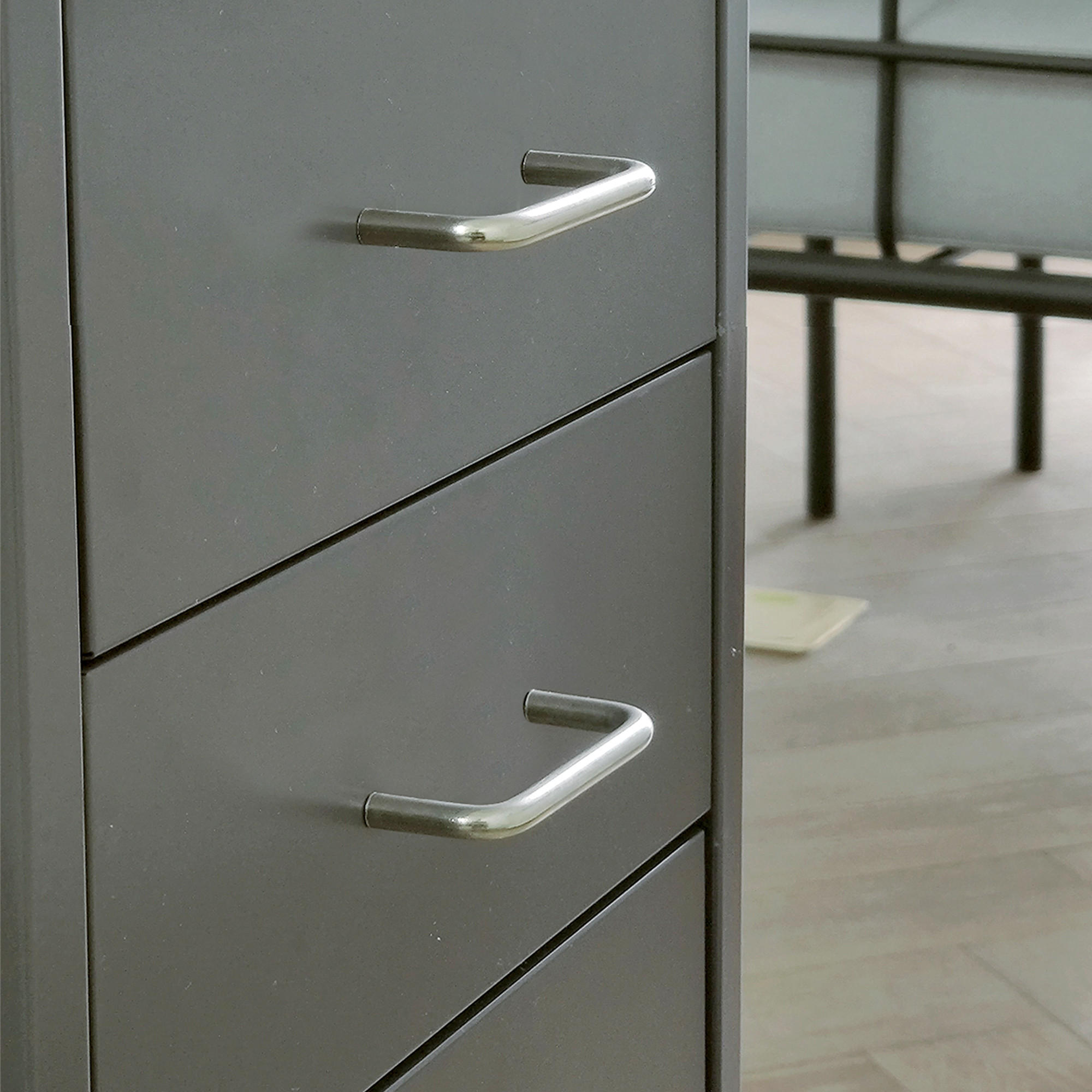 MÖBELGRIFFE Coimbra, L104mm, 96mm Achsenabstand, Stahl, Verchromt 20er-set - Chromfarben, Metall (0.8/4/10.4cm) - EMUCA