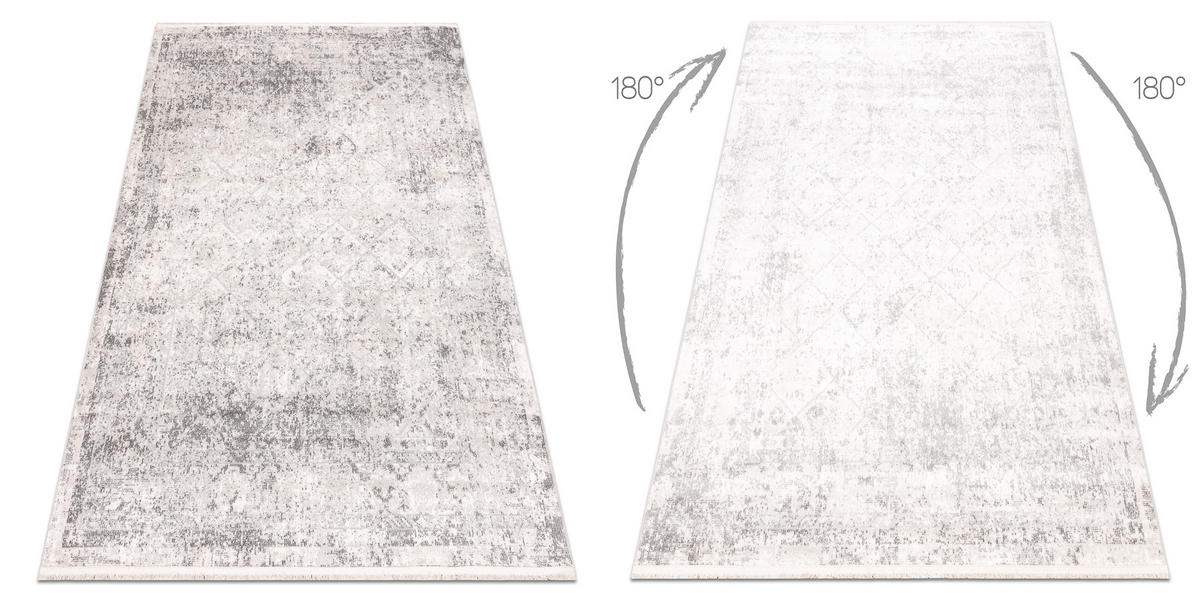 TEPPICH Distin 160/230 cm - Grau, Textil (160/230cm) - rugsX