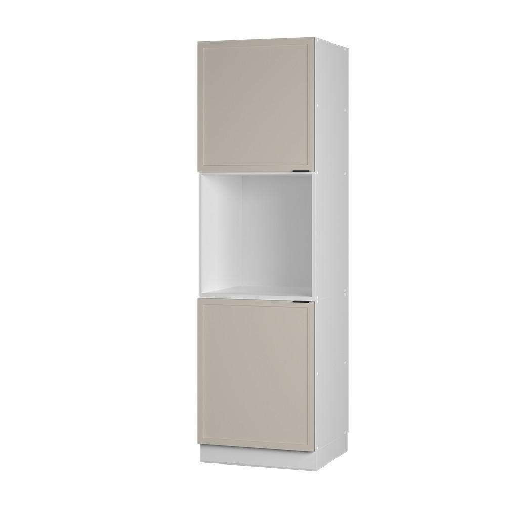Vicco SKŘÍŇKA NA VESTAVĚNOU TROUBU Fame-Line GreyBeige 60 cm s otevřenou policí