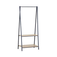 KLEIDERSTÄNDER Beige 40/64/150 cm - Beige, Metall (40/150/64cm) - Mobili Rebecca