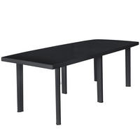 GARTENTISCH Tischolf 90/72/216 cm - Anthrazit, Naturmaterialien (216/90/72cm) - ZMH