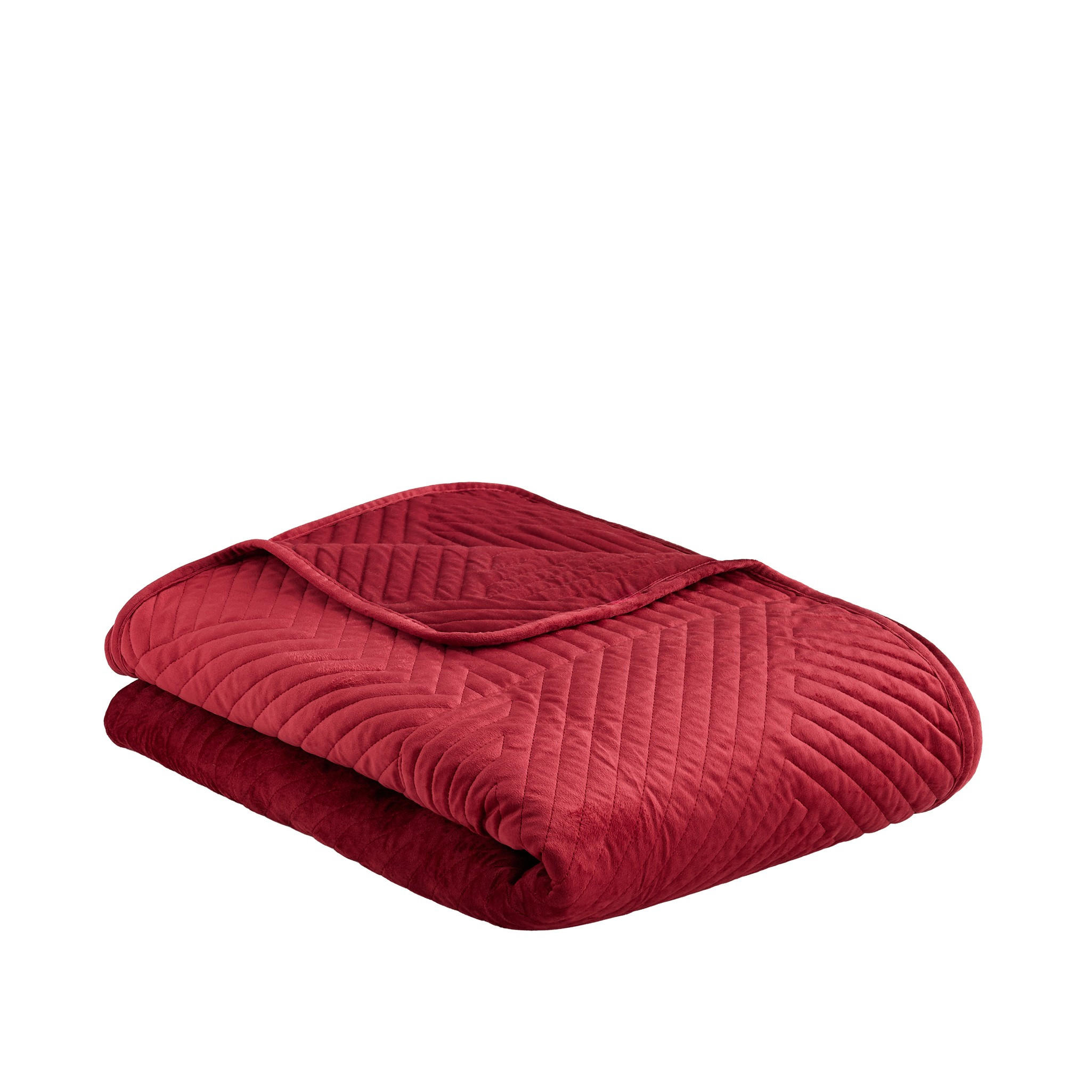 TAGESDECKE Minister - Rot, Textil (200/220cm) - home&you