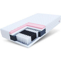 TASCHENFEDERKERNMATRATZE Memory 24 cm - Weiß, Textil (100/200cm) - FDM